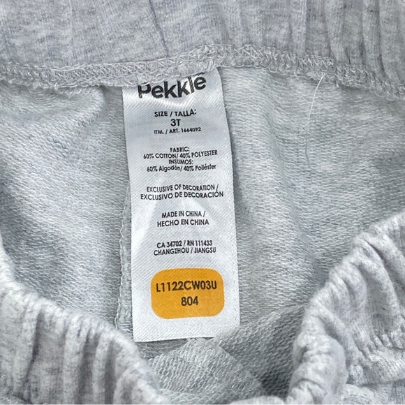 Pekkle shirts and shots lot of 3 size 3t - Picture 12 of 13